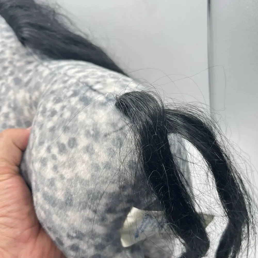 Build A Bear Horses & Hearts Riding Club Appaloosa Gray Horse BAB Plush Stuffed